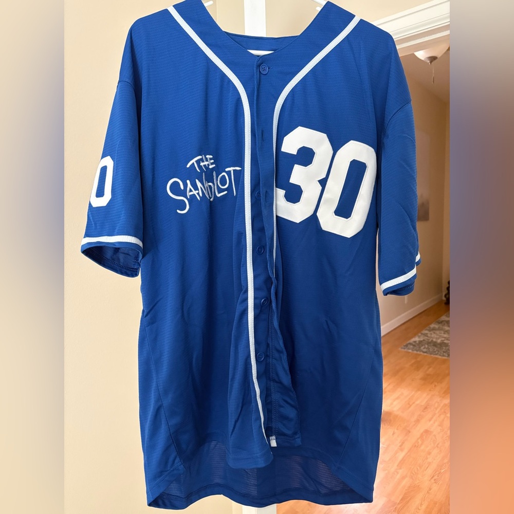The Sandlot Baseball Jersey Benny “The Jet” Rodriguez